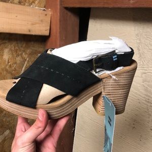 Toms Black Ibiza